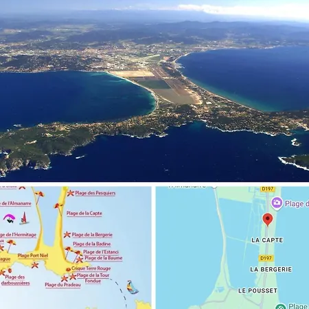 Apartment 200 M A Pied Terrasse Vue Salins Bus Pour Iles